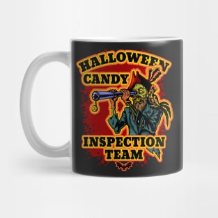 Halloween Candy Inspection Team Mug